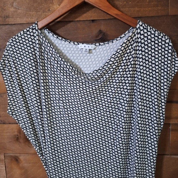 CABI Rushed Jersey Knit Dress SZ Medium - Picture 3 of 8